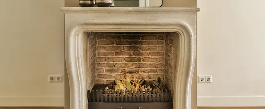 Vintage-style Fireplace Redesign in South Bradenton, Florida