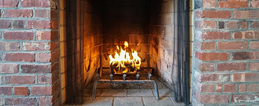 Repairing Damaged Fireplace Tiles in South Bradenton, Florida