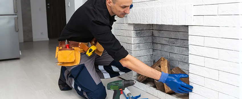 Fireplace Damaged Damper Frame Repair Services in South Bradenton, Florida