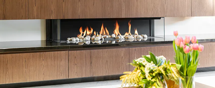 Double-height Fireplace Design Refurbishment in South Bradenton, Florida