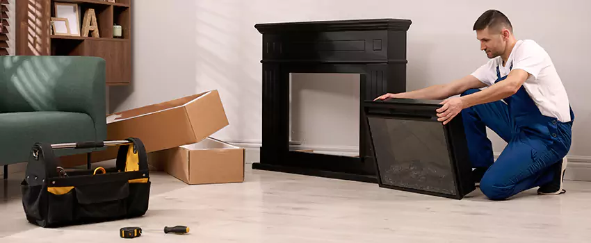 Old Rusted Metal Fireplace Repair And Replacement in South Bradenton, FL